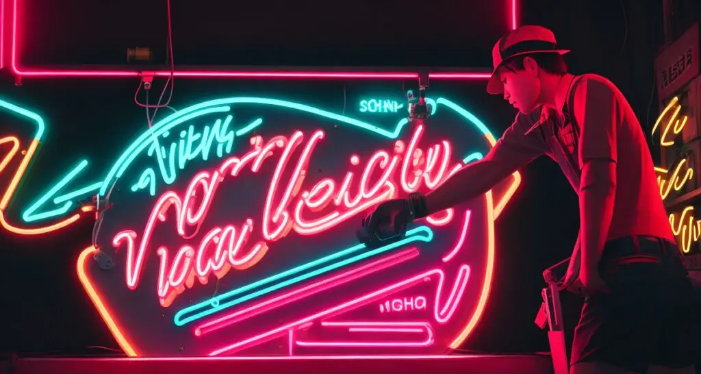 Finding a Neon Sign Maker