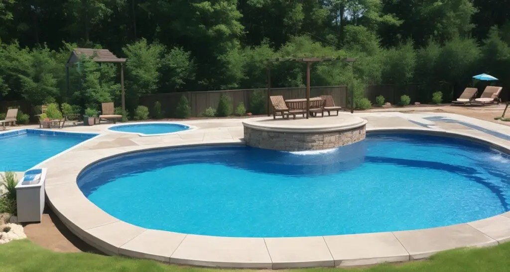 What are the main types of in-ground swimming pools?