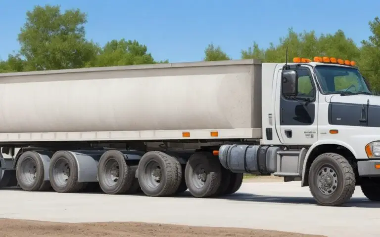 HOW MUCH IN A CONCRETE IS IN A TRUCK?